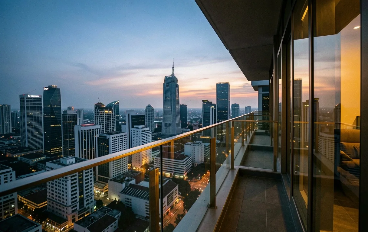 Jakarta Urban Skyline